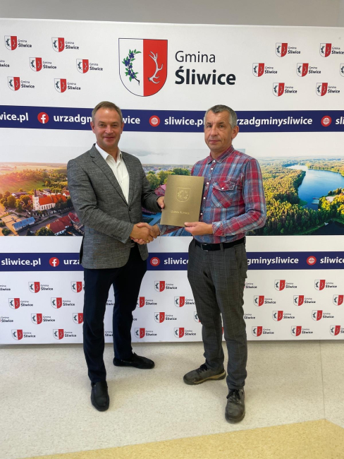 Nowa droga do gruntów rolnych w Śliwicach