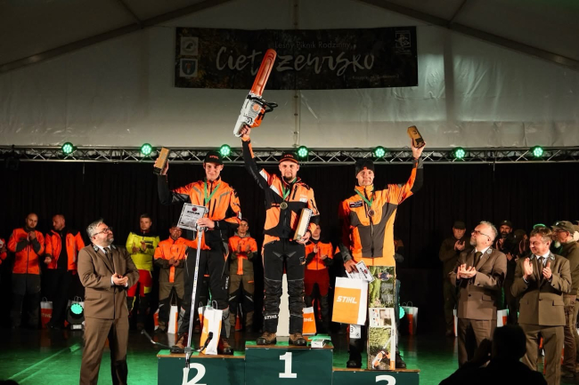 Kamil Szarmach ponownie Mistrzem Polski Drwali