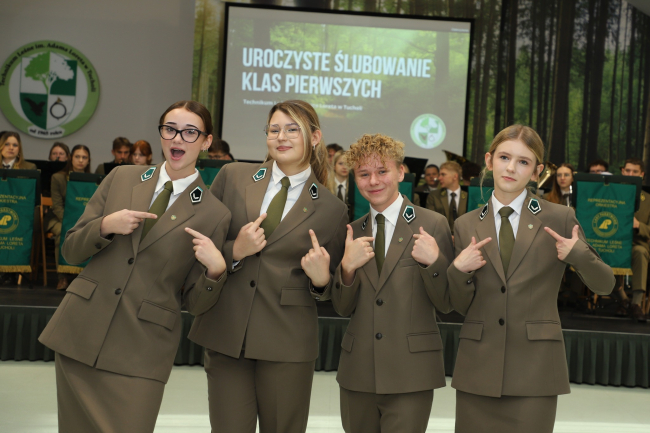 Rozpoczęli pięcioletnią przygodę w Technikum Leśnym w Tucholi (FOTO)