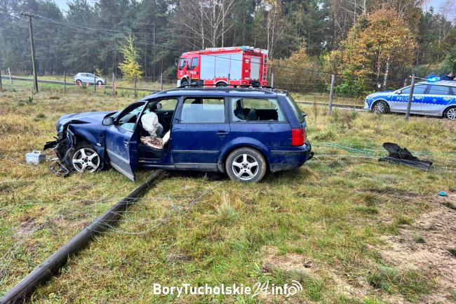 Policja zatrzymała kierowcę z gminy Czersk. Mocna woń alkoholu