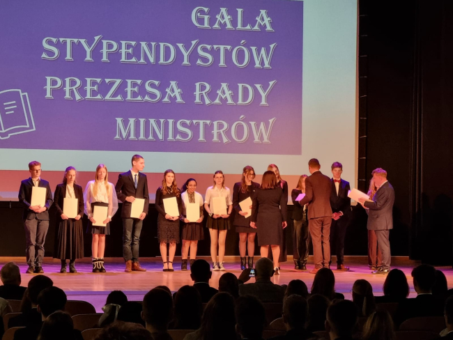 Stypendia Prezesa Rady Ministrów dla uczniów tucholskich szkół