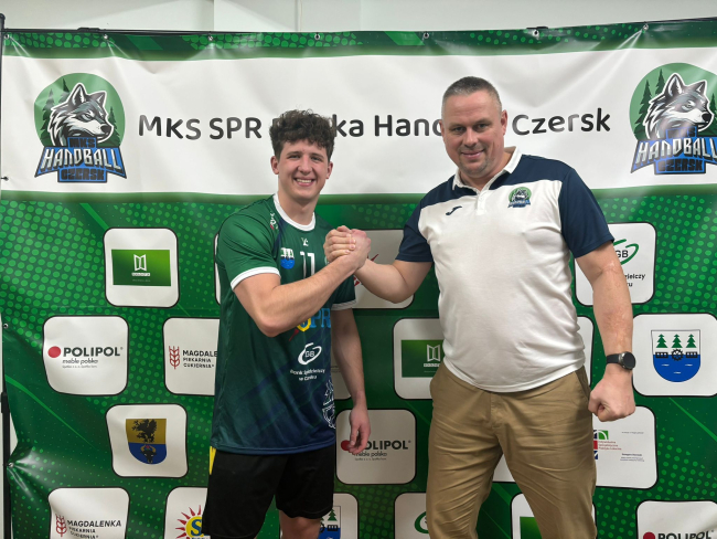 Pierwszy zagraniczny zawodnik w MKS SPR Polska Handball Czersk