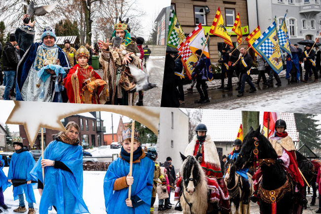 Orszak Trzech Króli w Czersku z rozbudowaną trasą. Cztery punkty na mapie wydarzenia (ZAPOWIEDŹ)