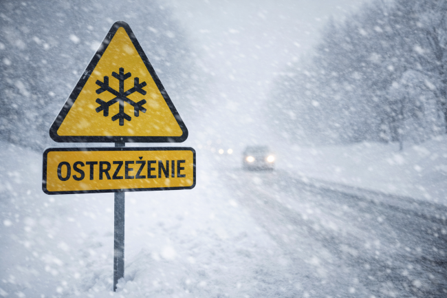 Uwaga na intensywne opady śniegu. Możliwe też zawieje i zamiecie BoryTucholskie24.info