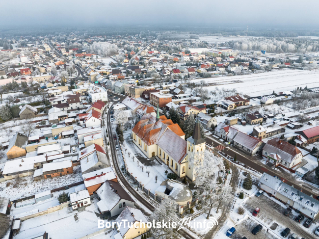 Śliwice pod śnieżną kołderką (FOTO)