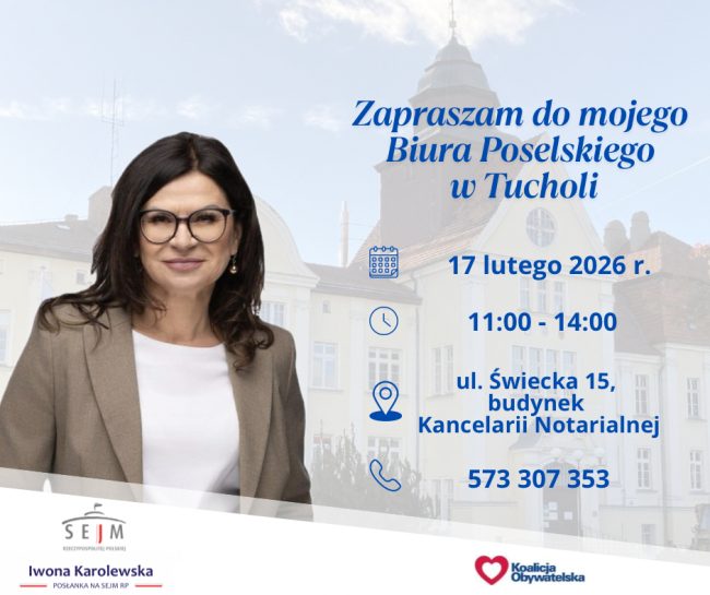 Dyżur poselski posłanki Iwony Karolewskiej