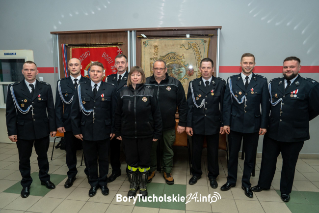 Nowe władze OSP w Czersku. Podziękowania do ustępujących druhów (FOTO, WIDEO)