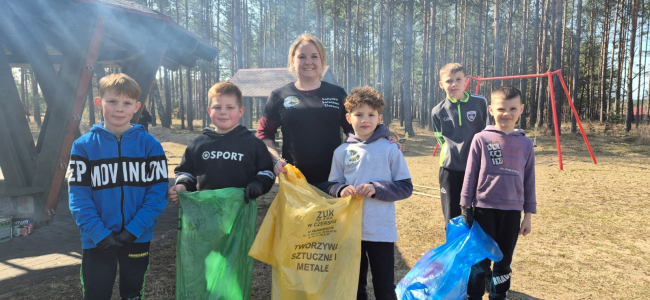 Akcja sprzątania w sołectwie Złotowo