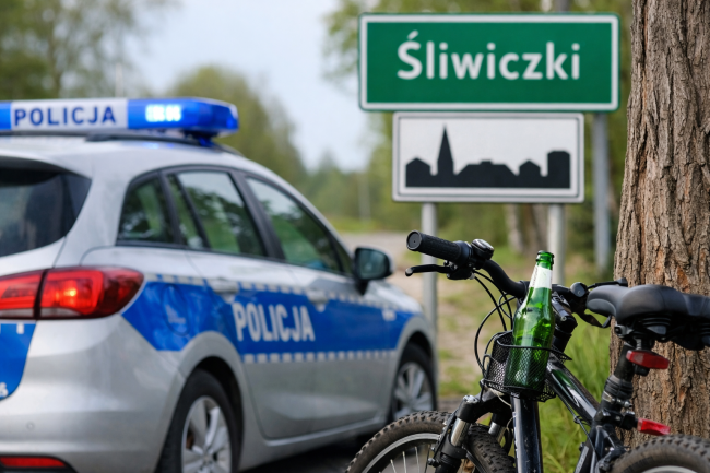 Nietrzeźwi rowerzyści zatrzymani w gminie Śliwice