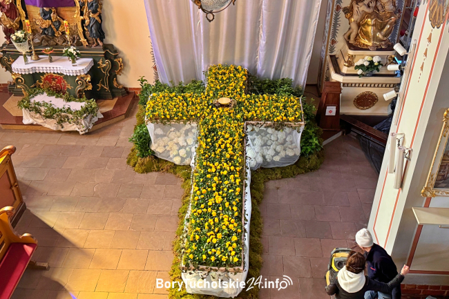 Grób Pański w Parafii św. Marii Magdaleny w Czersku w nowej formie (FOTO, WIDEO)
