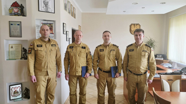 Nowy wydział w Komendzie Powiatowej PSP w Tucholi