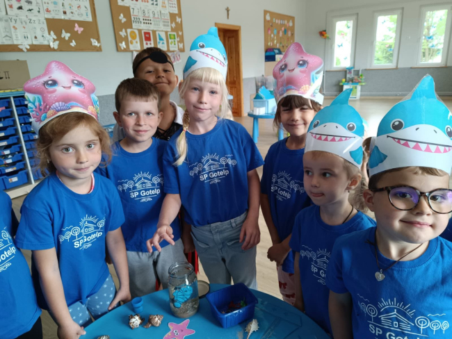 Dzień Mórz i Oceanów w oddziałem przedszkolnym w Gotelpiu (FOTO)