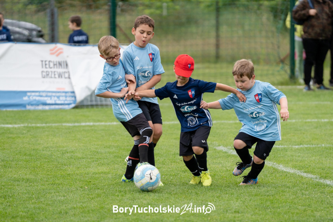 Setki młodych piłkarek i piłkarzy na stadionie w Rytlu. Kolejna edycja Brda Rytel Cup (FOTO, WIDEO)
