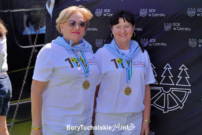 Seniorzy opanowali Park Borowiacki w Czersku (FOTO, WIDEO)