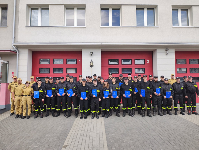 Nowi dowódcy w jednostkach OSP powiatu tucholskiego 