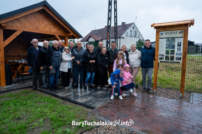 To było marzenie sołtyski. Otwarcie terenu rekreacyjnego w Mokrem (FOTO, WIDEO)