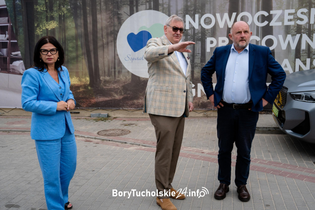Marszałek województwa i posłanki z wizytą w Tucholi (FOTO, WIDEO)