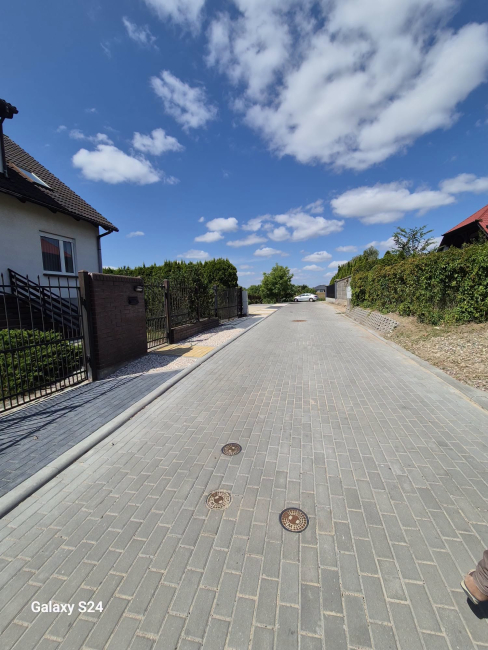Zakończyła się budowa ul. Nad Kiczą w Tucholi. Inwestycja została odebrana