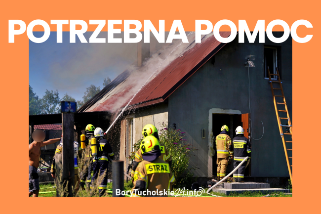 Rodzina straciła dom w pożarze. Potrzebna jest pomoc (APEL)
