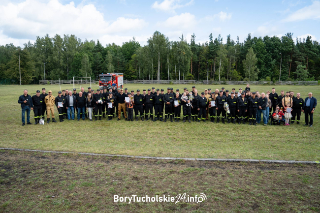 Zawody OSP w gminie Śliwice. Najszybsi byli druhowie z Lińska (FOTO, WIDEO)