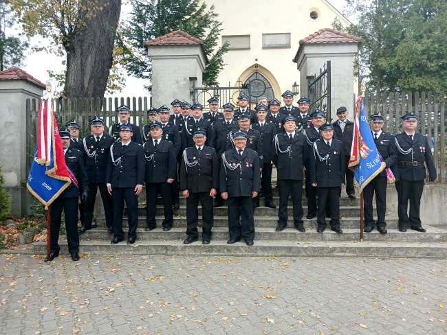 Strażacka msza święta w Śliwicach