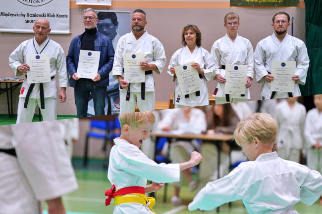 Setka uczestników na turnieju karate w Tucholi. Wręczono także dyplomy mistrzowskie (FOTO, WIDEO)