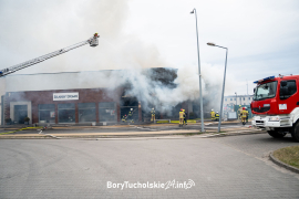 Pożar Czersk. Pożar market 28