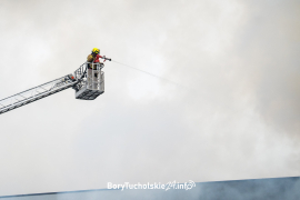 Pożar Czersk. Pożar market 29