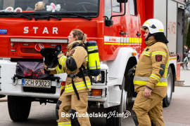 Pożar Czersk. Pożar market 11